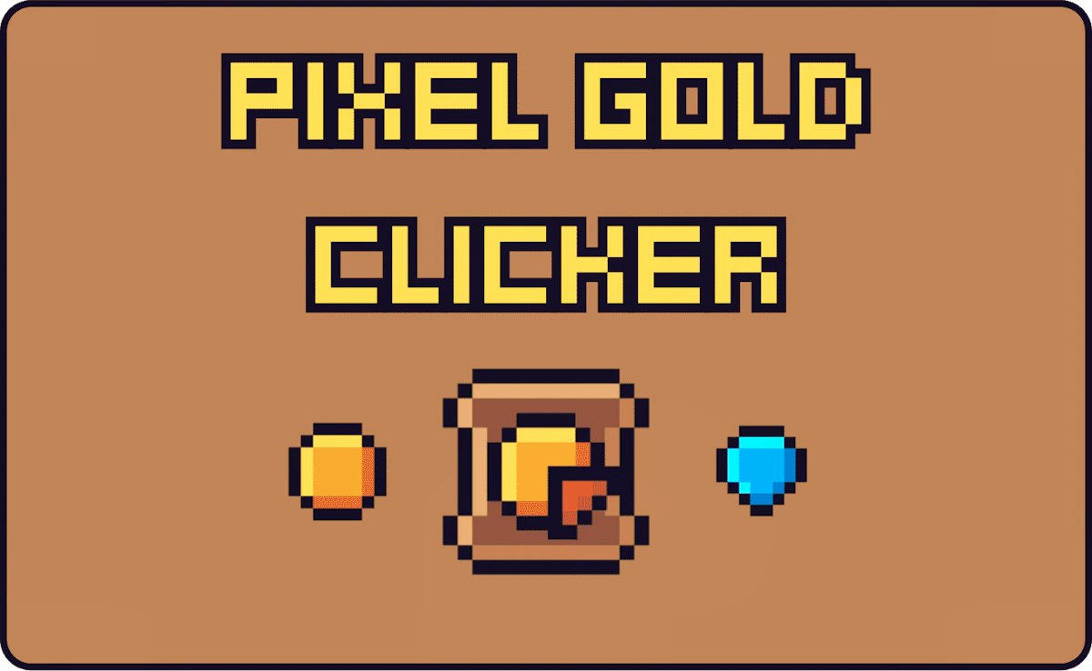 Play Pixel Gold Clicker — free online Arcade game