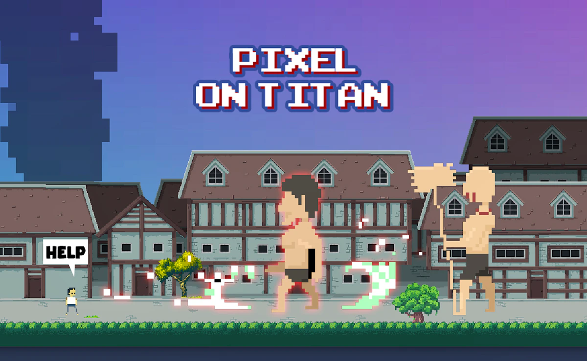 Play Pixel on Titan — free online Adventure game