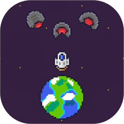 Pixel Protect Your Planet By Gamepix