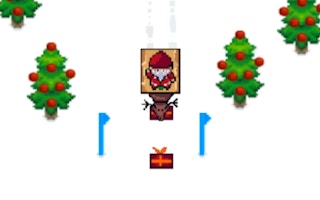 Pixel Santa Rush game cover