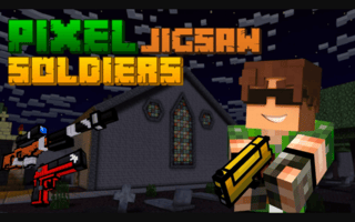 Pixel Soldiers Jigsaw game cover