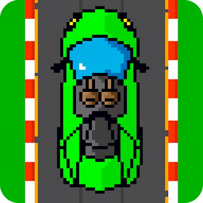 Pixel Traffic Racer By Gamepix