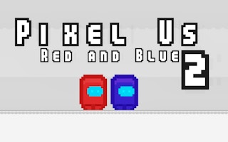 Pixel Us Red And Blue 2