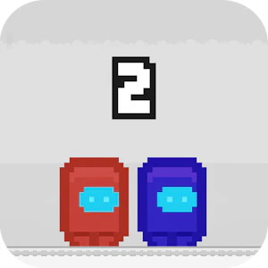 Pixel Us Red and Blue 2 Thumbnail