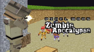 Pixel Wars Apocalypse Zombie game cover
