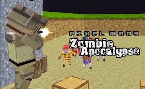 Pixel Wars Apocalypse Zombie game cover