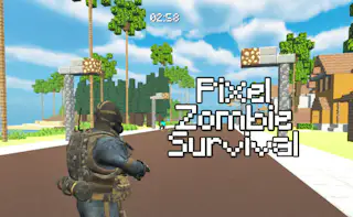 Piksel Zombi Hayatta Kalma