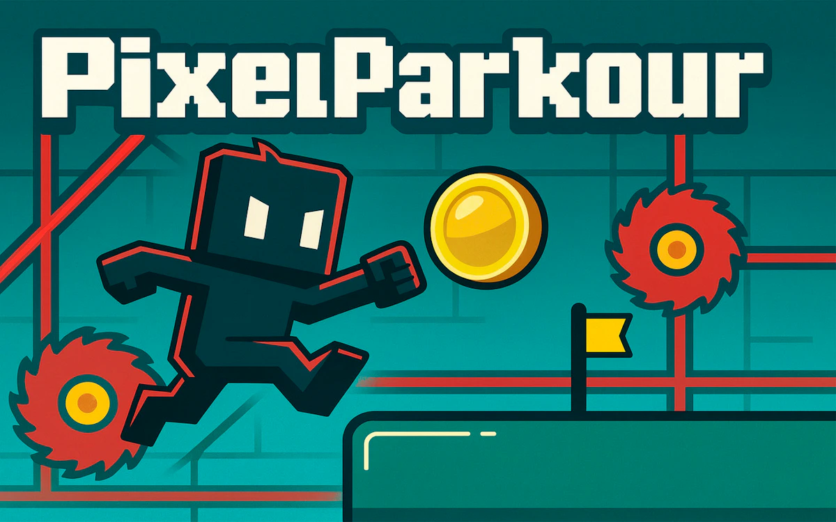 Play PixelParkour — free online Casual game