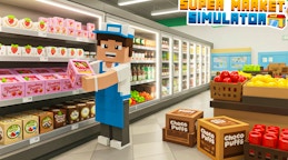 Pixels Supermarket Simulator