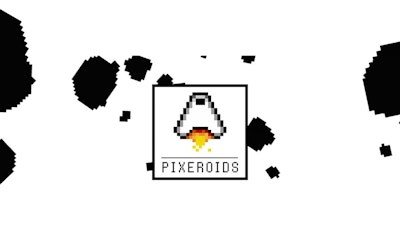Pixeroids game
