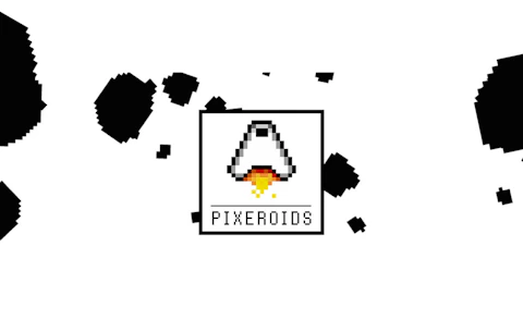 Pixeroids game artwork