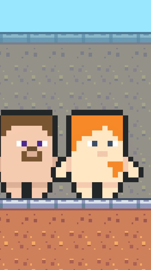 Pixi Steve Alex Herobrine