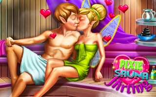 Pixie Sauna Flirting game cover