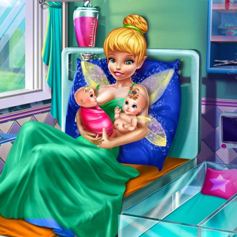 Baby Snow Sick Day 🕹️ Play Now on GamePix