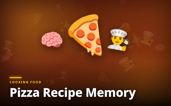 Pizza Recipe Memory