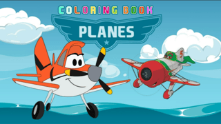 Planes Coloring Book