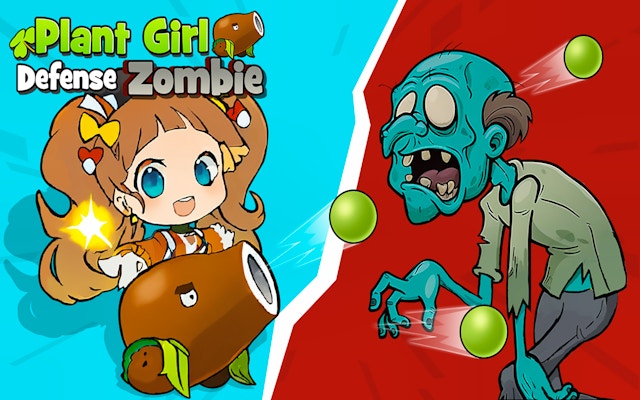 Plant Girl Defense Zombie game