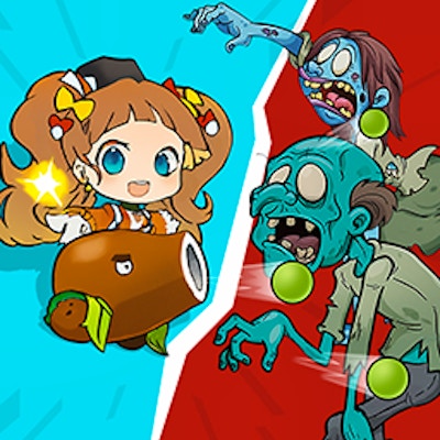 Plant Girl Defense Zombie By Gamepix