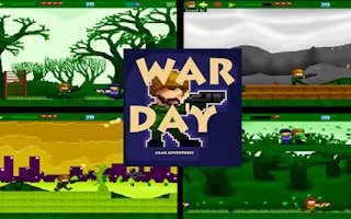 Platformer War Day game cover