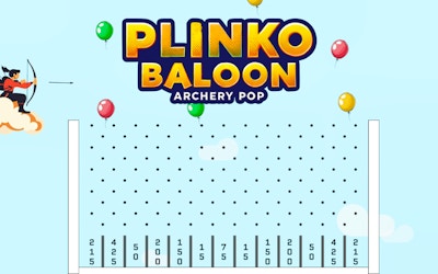 Plinko Ballon - Archery Pop game