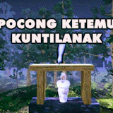 Pocong Ketemu Kuntilanak