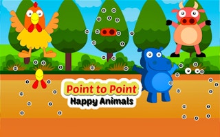 Point To Point Happy Animals game cover