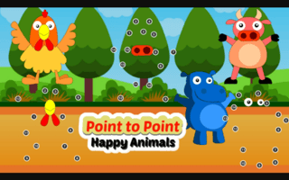 Point To Point Happy Animals game cover