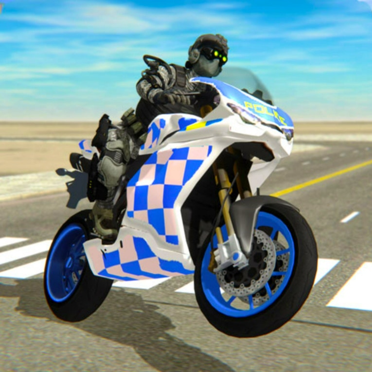 Police Bike Simulator - Play Online on SilverGames 🕹️