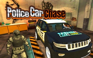 Police Car Chase Game game cover