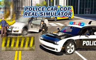 Police Car Cop Real Simulator game cover