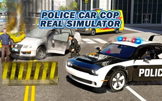 Police Car Cop Real Simulator game cover