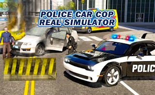 Police Car Cop Real Simulator game cover