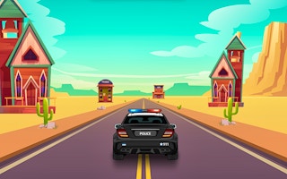 Police Car Drive game cover