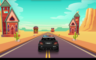 Police Car Drive game cover