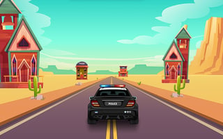 Police Car Drive game cover