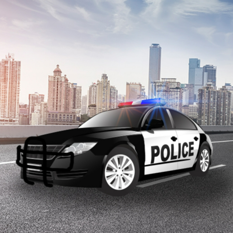 Flying Police Car Simulator 🕹️ Play Now on GamePix