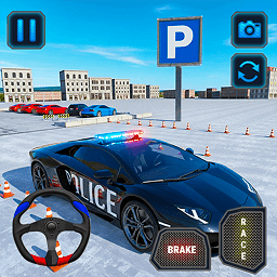 Police Car Parking Game