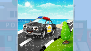 Police Cars Jigsaw Game