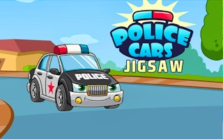 Police Cars Jigsaw game cover