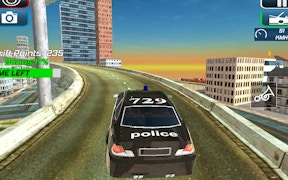 Police Drift Car