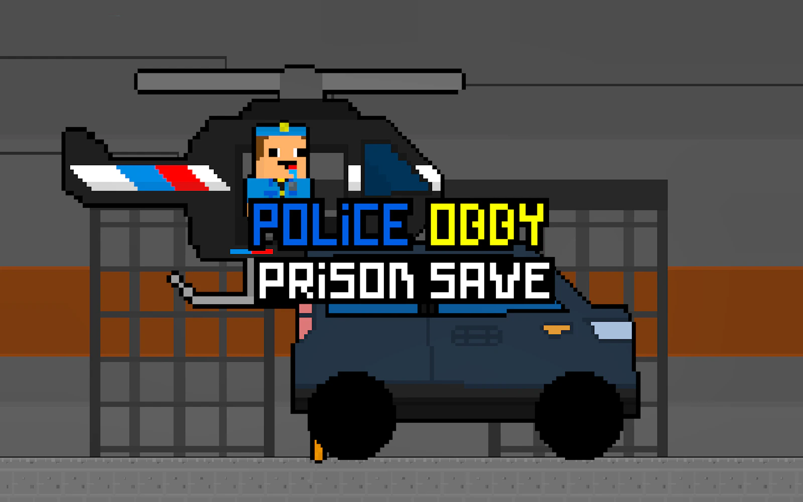 Police Obby Prison Save — free online arcade game on Glaze Games
