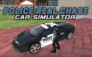 Police Real Chase Car Simulator game cover