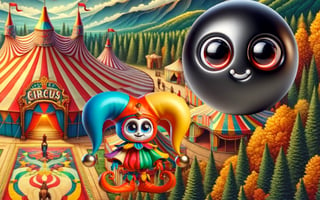 Pomni Circus Ball Toy Collector game cover