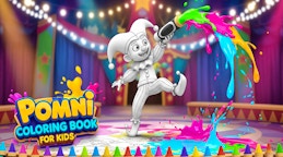 Pomni Coloring Book for Kids