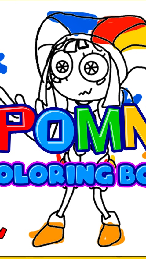 Pomni Coloring Book