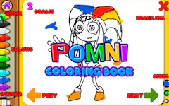Pomni Coloring Book