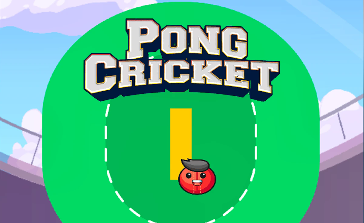 Play Pong Cricket — free online Sports game