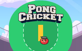Pong Cricket game cover