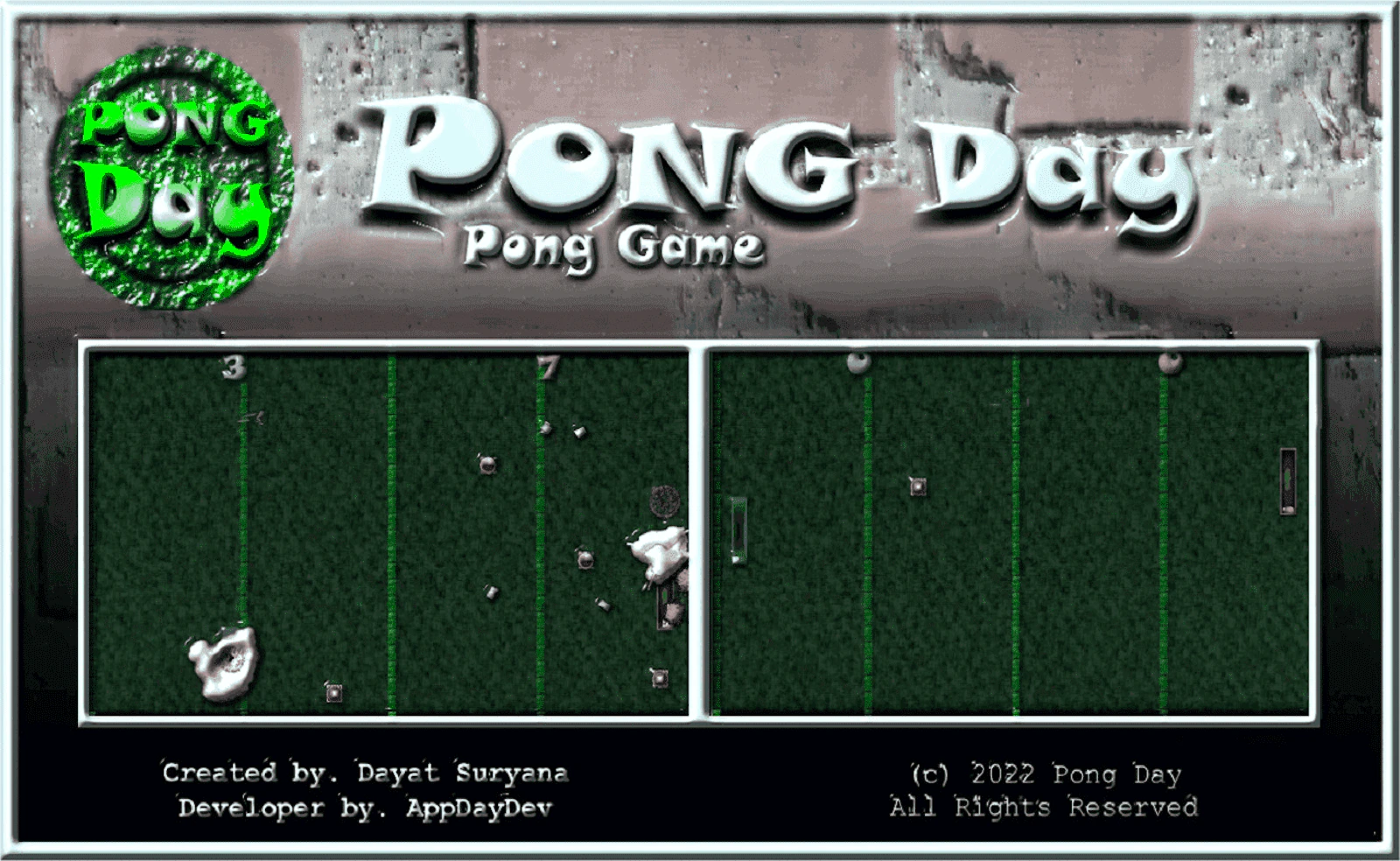 Pong Day — free online flash game on Glaze Games