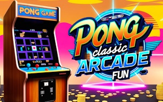 Pong Game Classic Arcade Fun! game cover